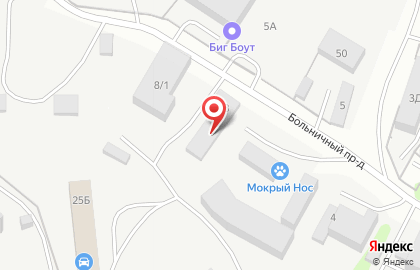 Сатурн в Больничном проезде на карте