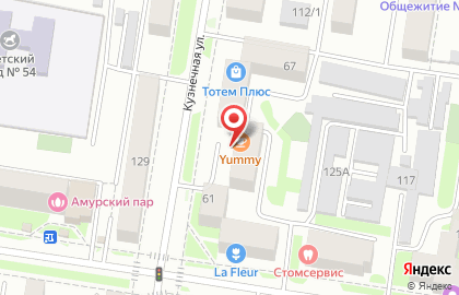 Служба экспресс-доставки Сдэк на Кузнечной улице на карте