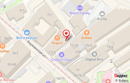 HendrixStudio на Бауманской улице на карте