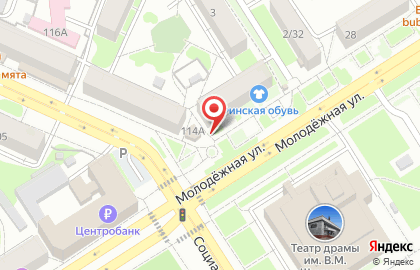 Туристический комплекс Катанда в Железнодорожном районе на карте