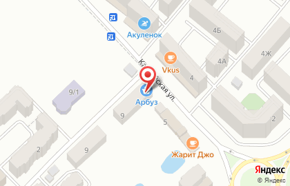Супермаркет Arbuzz на Каспийской улице на карте
