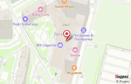 Автошкола Цель на Яхтенной улице на карте