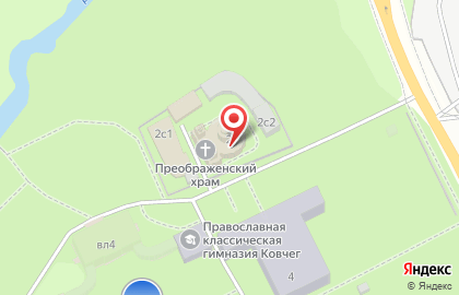 Храм Преображения Господня в Балашихе на карте