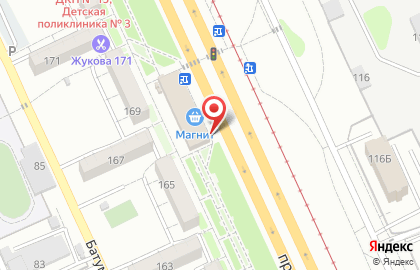 Комиссионный магазин Б.у.Лавка в Дзержинском районе на карте