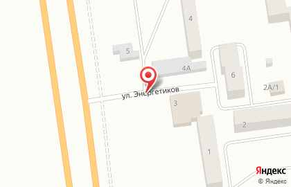 Магазин по продаже цветов на улице Энергетиков на карте
