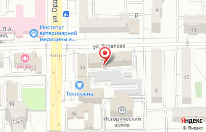 Департамент по труду Министерства труда и социального развития Омской области на карте
