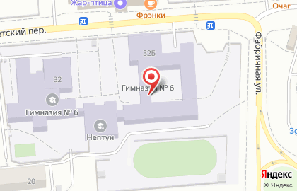 Средняя общеобразовательная школа №6 г. Щёлково на карте