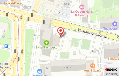 Москва-Мастер на карте