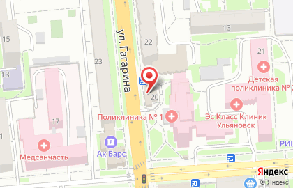Общественная приемная депутата Ульяновской городской думы Беспаловой М.П. на карте