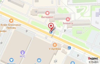 Телекоммуникационный оператор МТС во Владивостоке на карте