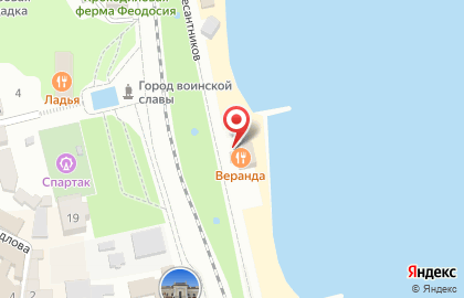 Веранда на карте