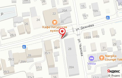 Форсаж на улице Дежнева на карте