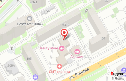 ООО Технолайн в Верх-Исетском районе на карте
