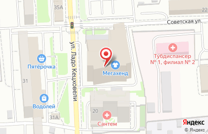Тренажёрный комплекс Колизей в Железнодорожном районе на карте