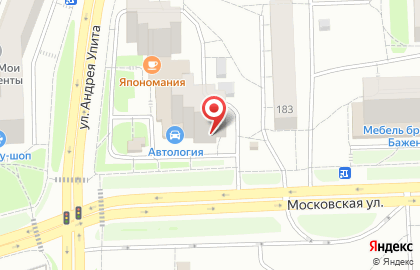Салон Цветы Мечты на Московской улице на карте