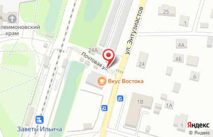 Сеть булочных Каравай СВ на улице Энтузиастов на карте