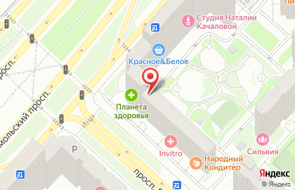 Print-focus на карте