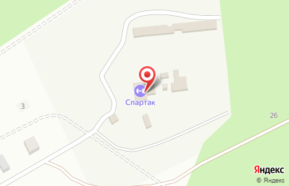 Конноспортивный клуб Спартак на Чукотской улице на карте