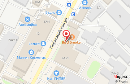 Мебельный салон Громада на Первомайской улице на карте