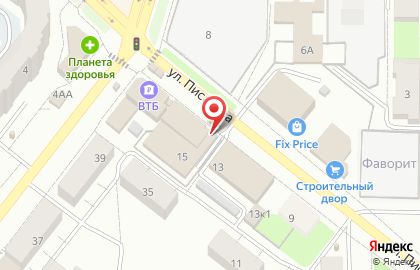 Фастфуд-кафе в Орджоникидзевском районе на карте