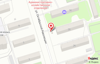 Киоск по продаже питьевой воды Родник у дома на улице Октябрьской Революции на карте