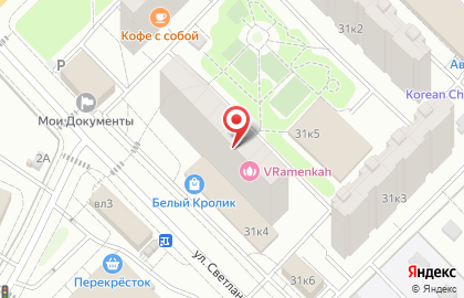 Банкомат, Московский банк Сбербанка России, ОАО, Западный административный округ на Мичуринском проспекте на карте