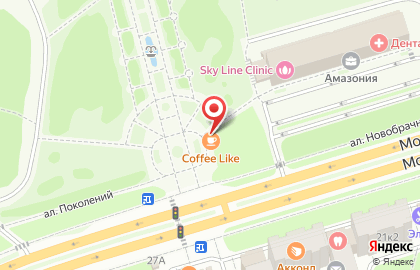 Кофе-бар Coffee Like на Московском проспекте на карте