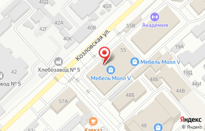 Салон мебели Цвет Мебели в Ворошиловском районе на карте