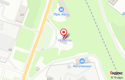 АГЗС НордГаз на карте