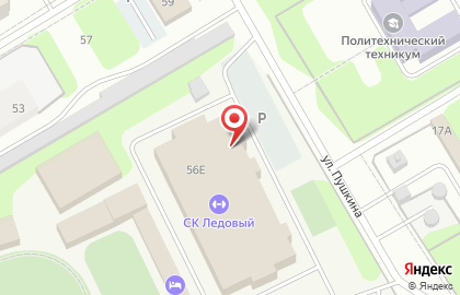 Детская школа футбола Старт на ​Большевистской на карте