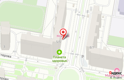 Мини-маркет Авиаторов на карте