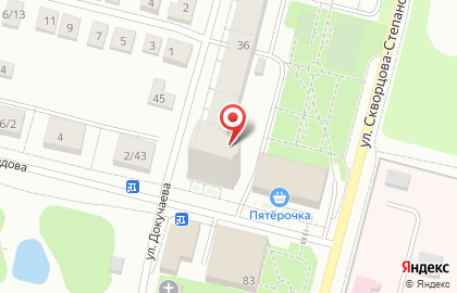 Учебно-консалтинговый центр Ликей на улице Докучаева на карте