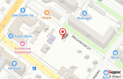 Микрофинансовая компания Кредиториум в Октябрьском районе на карте