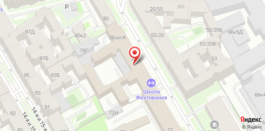 Коллегия адвокатов Локус станди на карте