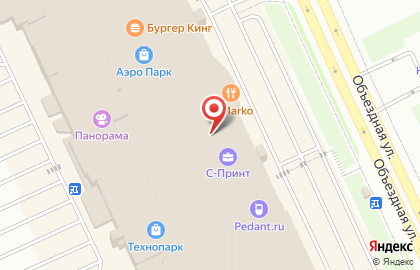Магазин косметики и парфюмерии Л`Этуаль на Объездной улице на карте