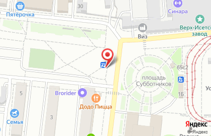 Телекоммуникационная компания МТС на Заводской улице на карте