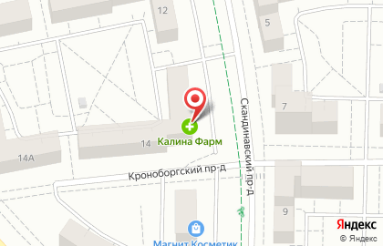 Магазин Красное & Белое в Петрозаводске на карте