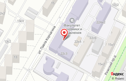 Открытый Московский Государственный Университет (мгоу) на карте