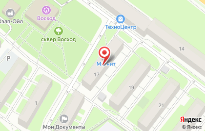 Универсам Магнит в Санкт-Петербурге на карте