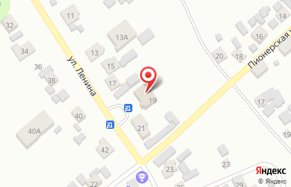 Магазин товаров для дома на ул. Ленина, 19 на карте