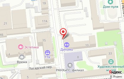 Всероссийское физкультурно-спортивное общество Динамо в Иваново на карте
