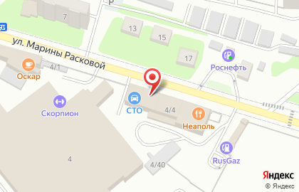 Автосервис в Саратове на карте