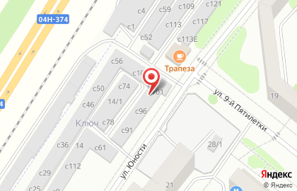 Служба эвакуации в Сосновоборске на карте
