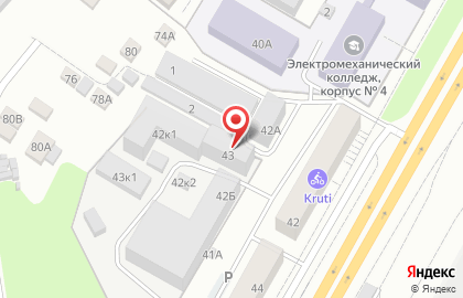 Блеск на улице Мира на карте