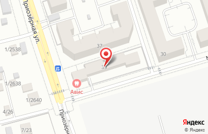 Медицинский центр AВИС на улице Всеволода Боброва на карте