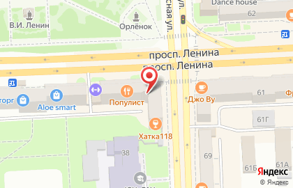 Ортопедический салон Техника здоровья на проспекте Ленина на карте