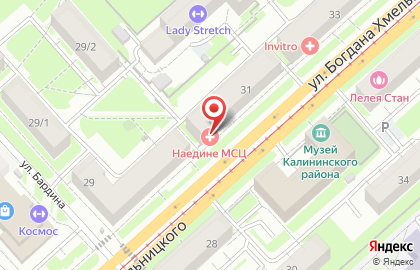 Торгово-производственная компания Теплолюкс на улице Богдана Хмельницкого на карте