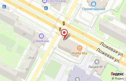 Кафе MaMa МИА в Пролетарском районе на карте