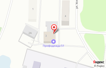 Торговая компания ПрофОдежда51 на Садовой улице на карте