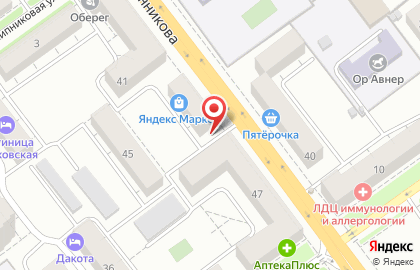Клиника остеопатии и профилактики Точка здоровья на проспекте Масленникова на карте